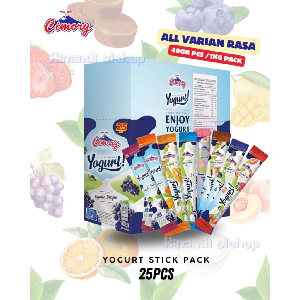 CIMORY YOGURT STICK 25PCS/1 PACK |8RASA