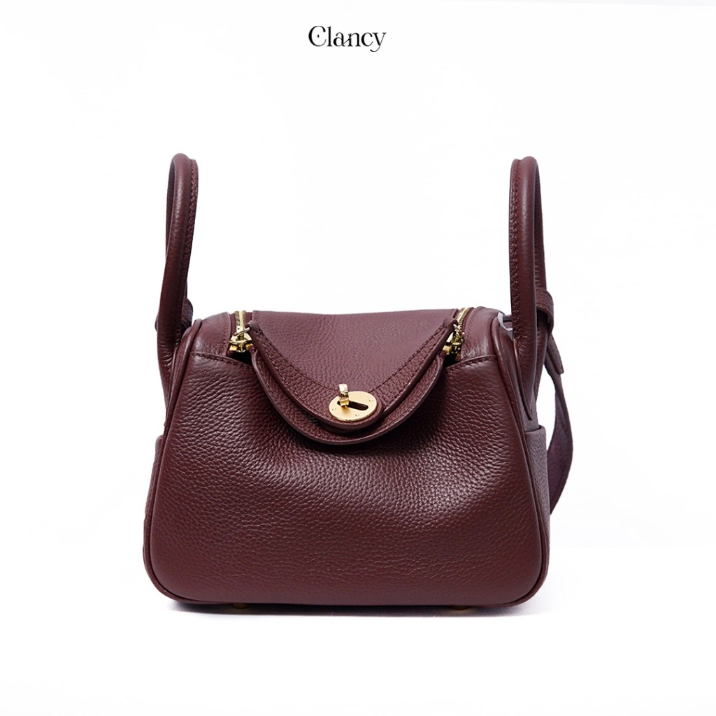 Clancy Alynd Small 18 Togo Leather Bag No Brand Luxury Tas Slempang Casual Wanita Kulit Asli No Brand Real Leather Clancy BAG1