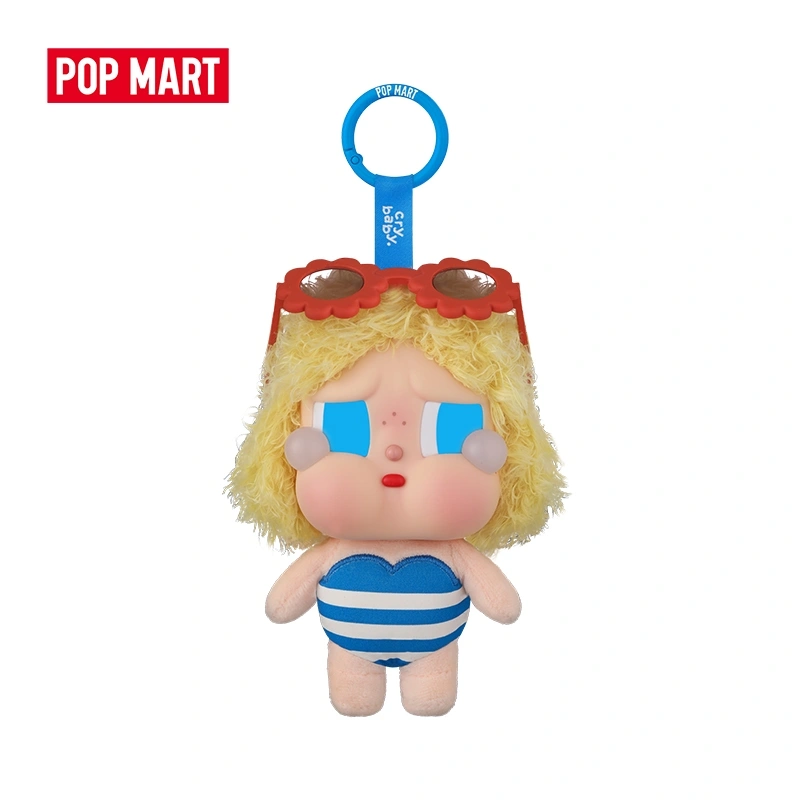 POP MART CRYBABY Vacation Mode On Series - Vinyl Plush Pendant Blind Box Action Figure Birthday Gift Kid Toys