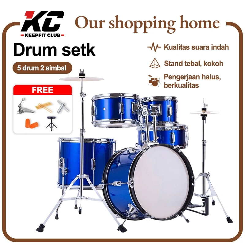 Drum Anak Set Lengkap /Drum Set Rolling /Drum Set Roling/anak drum jazz profesional mainan/Drum Rolling/Drum/Drum latihan pemula / instrumen perkusi pendidikan dini usia 2-12 tahun