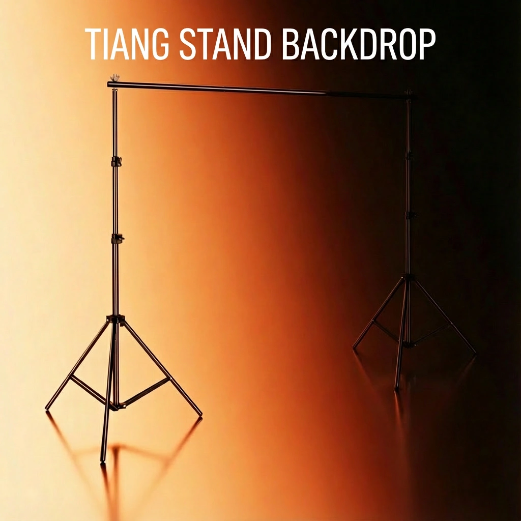 USEA - Stand Backdrop Photography Tiang Stand Background Tiang Backdrop Foto Studio