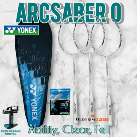 Raket Badminton YONEX ARCSABER 0 ABILITY FEEL CELAR ARC SABER Original
