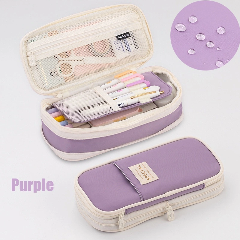 [DOTDING] Angoo Tempat Pensil Jumbo Multifungsi - Desain Aesthetic Warna Candy untuk Sekolah SD sampai SMA