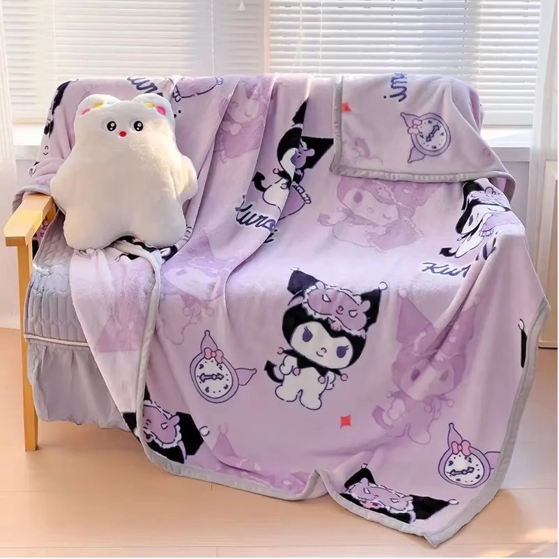 Selimut Bulu Anak Motif Sanrio Bahan Milkwool Ukuran 100x150cm Motif Disney