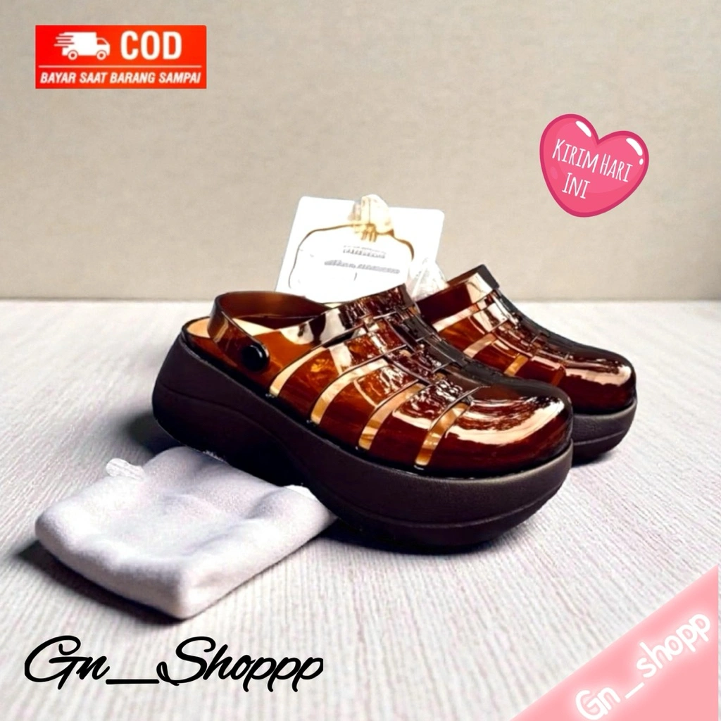 BALANCE IMPORT Sandal Sepatu Wanita  Jelly Casual CIMY Youth Balance 0234