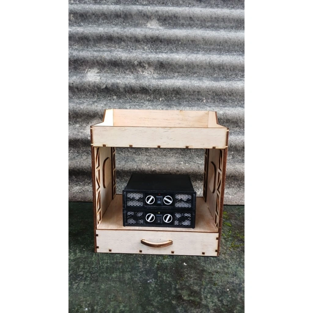 Harkis miniatur sound system rak acc miniatur sound system