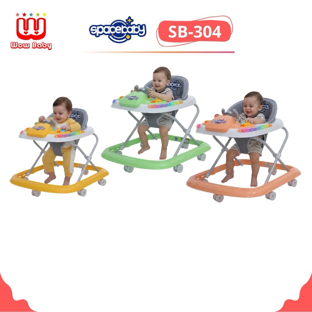 SPACEBABY SB-304 BABY WALKER (STEERING WHEEL) / SB-288 BABY WALKER / SB-289 BABY CRADLE (AYUNAN BAYI ELEKTRIK)