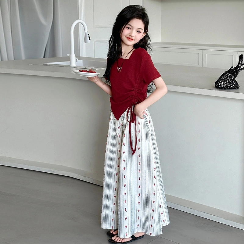 LISYAGIRL - SETELAN HELEN ANAK PEREMPUAN USIA 4-15 TAHUN BAJU BAHAN COTTON NEW COLETION MODEL BAJU SERUT