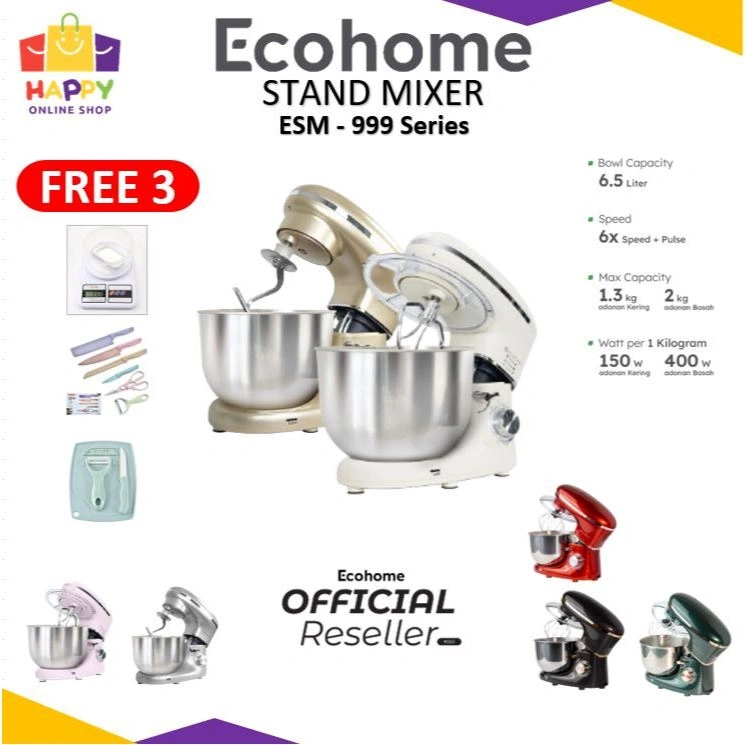 Ecohome Stand Mixer Quality Premium ESM-999
