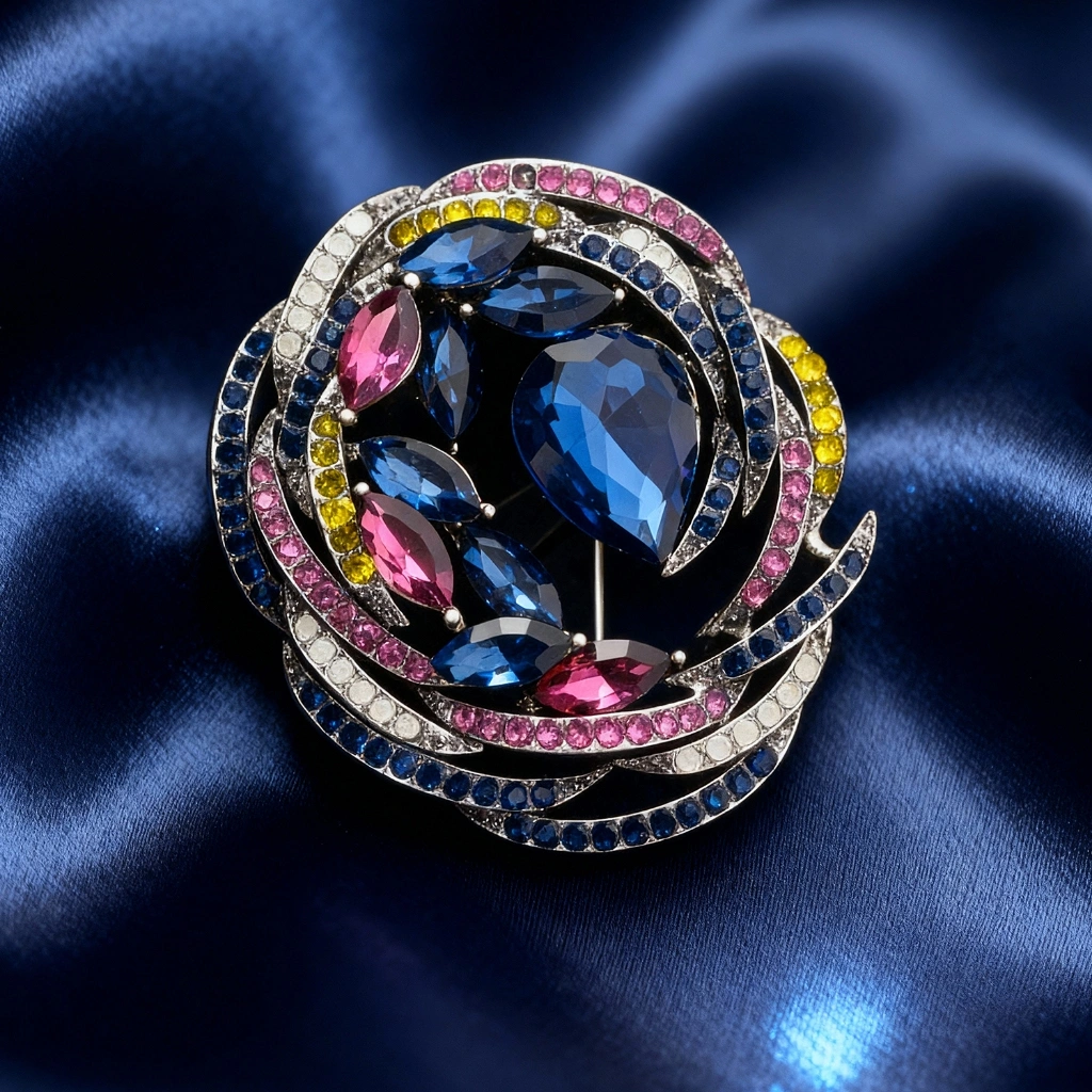 MANDJHA BROOCH & RING By IVAN GUNAWAN - Brooch Pin Hijab