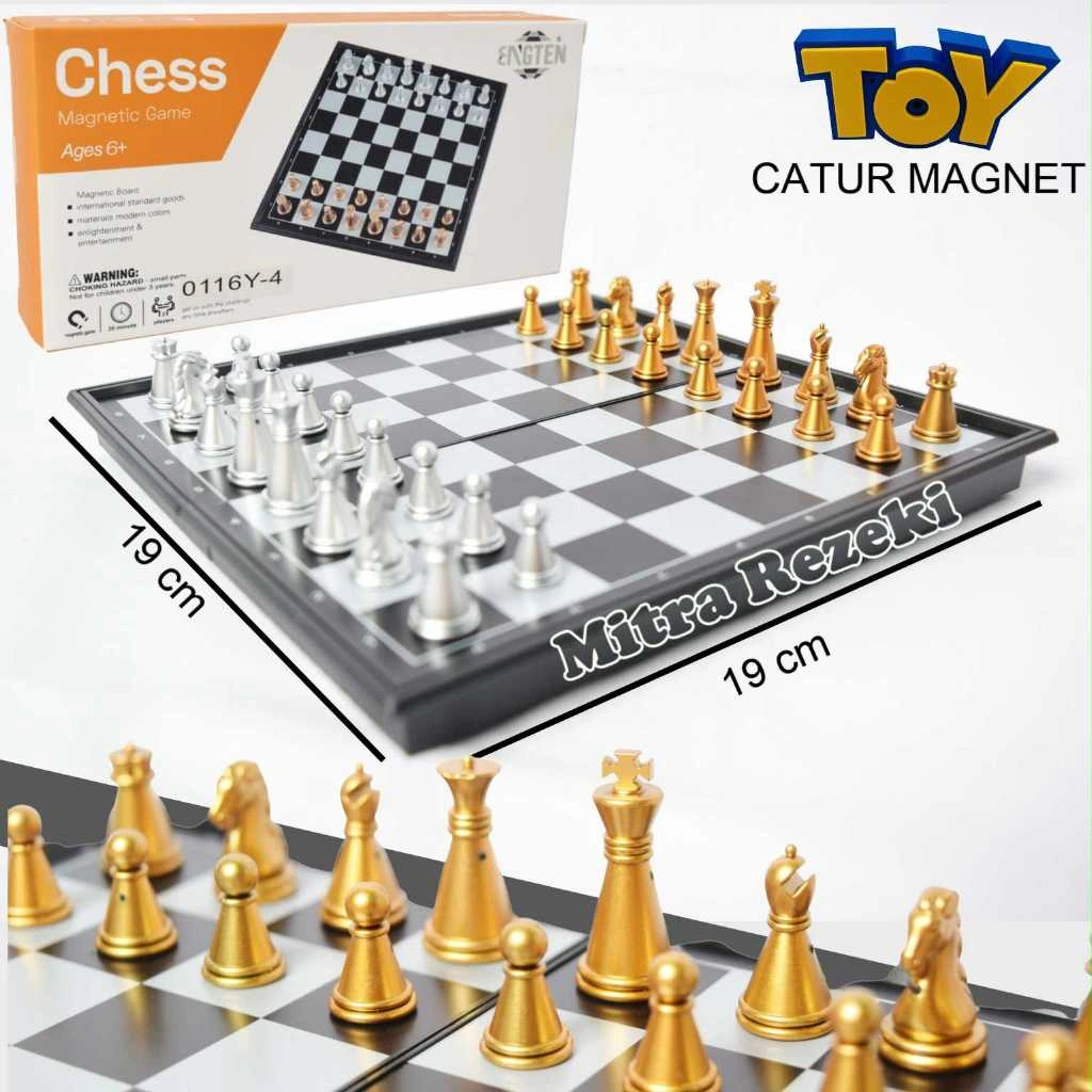 Catur Papan Magnet / Chess Folding Magnetic Board Game PAPAN PERMAINAN