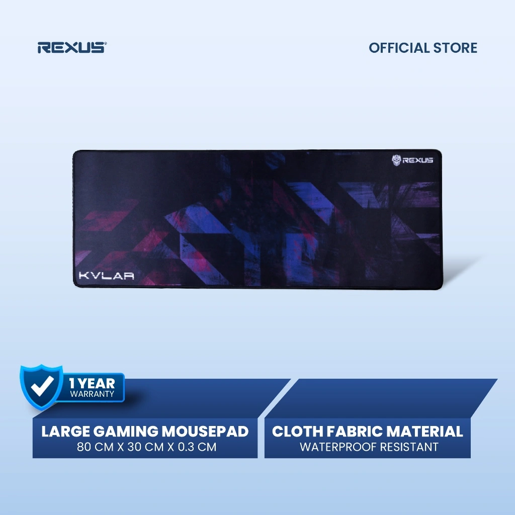Rexus Mousepad Gaming Kvlar T10 Speed Edition XL