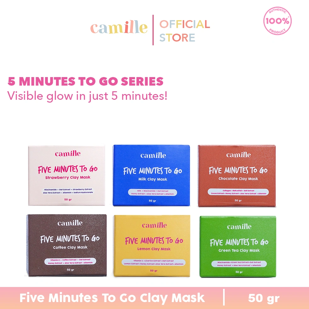 NEW Five Minutes To Go Clay Mask by Camille Beauty