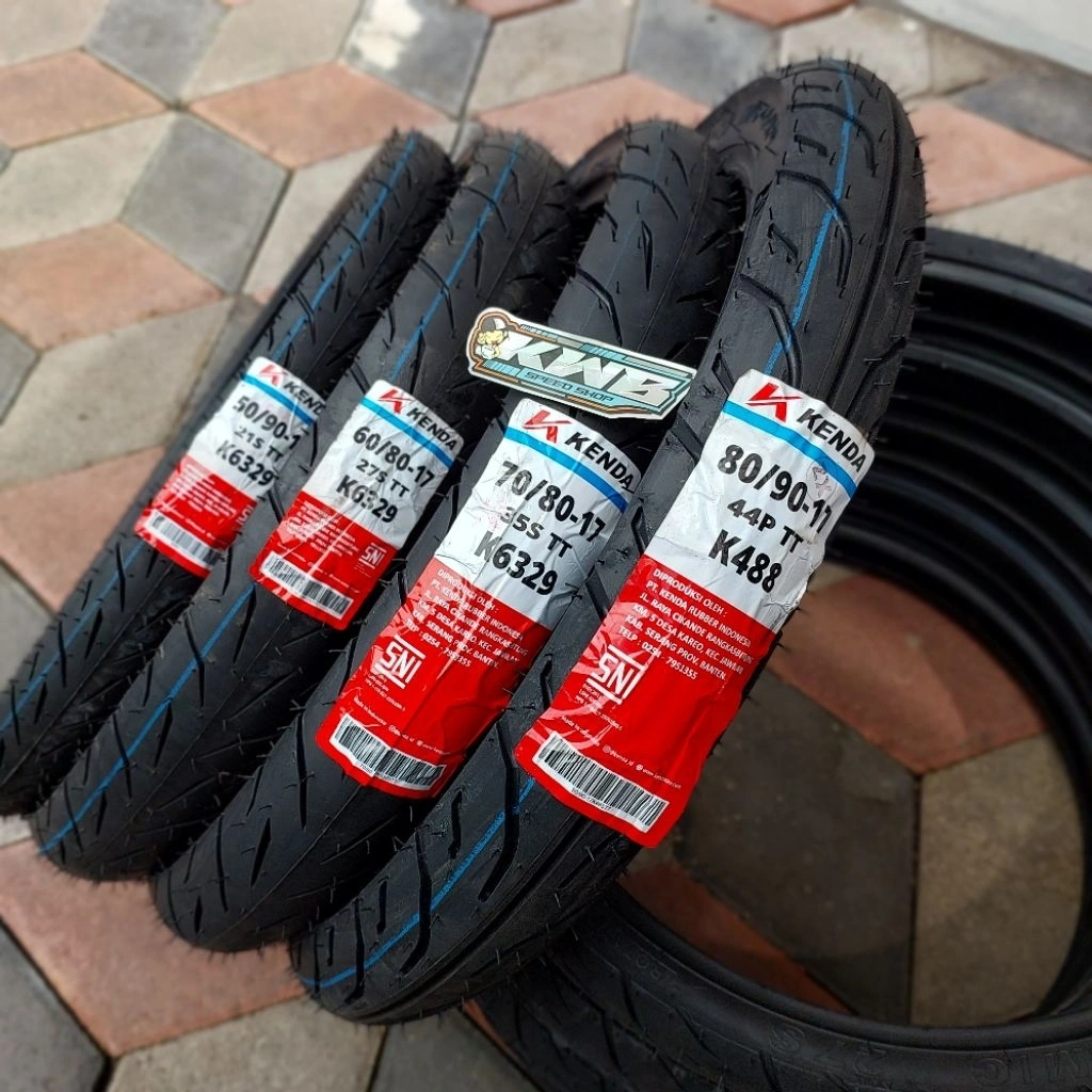 Ban kenda ring 17 ukuran 50-90 / 60-80 / 70-80 BAN LUAR KENDA UKURAN 50-90 / 60-80 / 70-80 / 80-90 / 90-80 RING 17 ORIGINAL KENDA