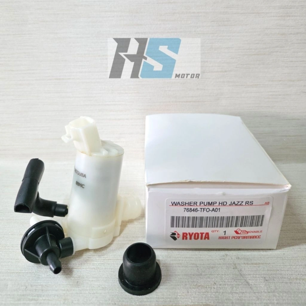 MOTOR WASHER DEPAN DINAMO AIR SEMPROT MOBIL HONDA JAZZ RS GE8 BRIO FREED BRV HRV 1.5 HRV 1.8 MOBILIO ODYSSEY 76846-TF0-003