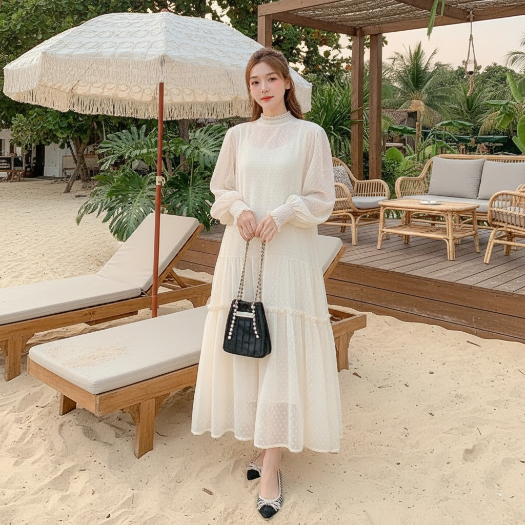 Dress Smile Long Dress Oversize Premium Bumil Fairy  Gamis Jumbo Kondangan Silk Premium M650
