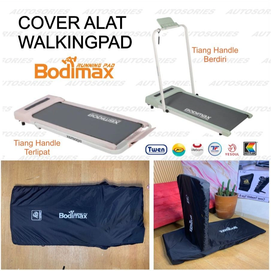 Bodimax Walking Pad Pastel Running Pad Cover Pembungkus Pelindung Anti Air Waterproof