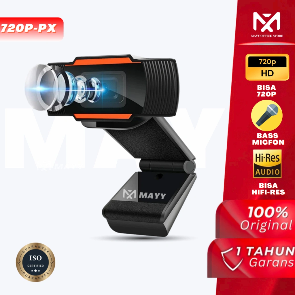 Mayy official id Webcam PC komputer HD 720P 4k with Mic/usb kamera