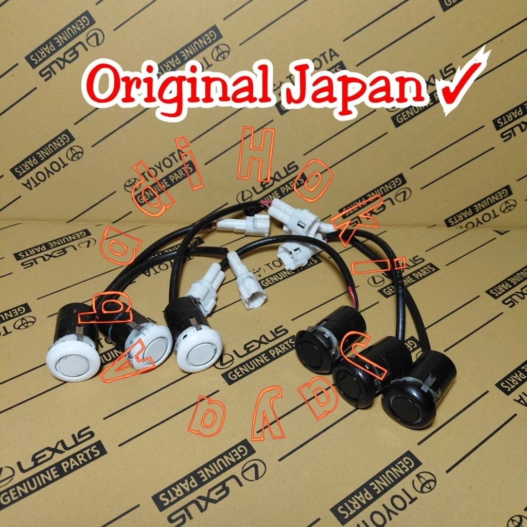 Sensor Cornel Corner Sensor Parkir Maju Mundur depan belakang samping Fortuner VRZ SRZ TRD 2016 2017 2018 2019 All New Terios Rush 2017 2018 2019 2020 2021 2022 Original Japan
