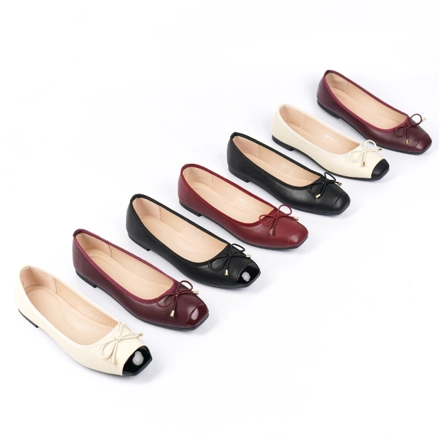 Blow Ayla Flats Shoes Wanita Sepatu Hitam Balet Women Shoes BLNW 0102