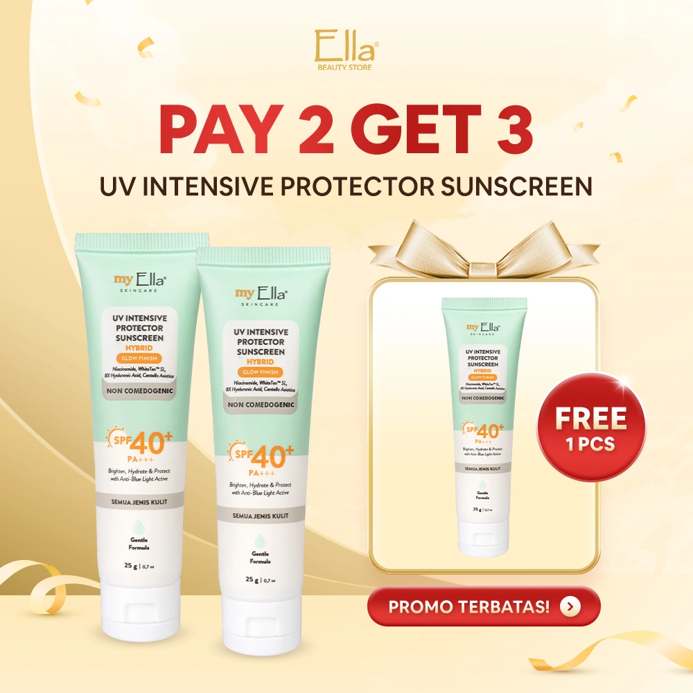 FLASHDEAL 3PCS UV INTENSIVE PROTECTOR SUNSCREEN SPF 40+ PA+++