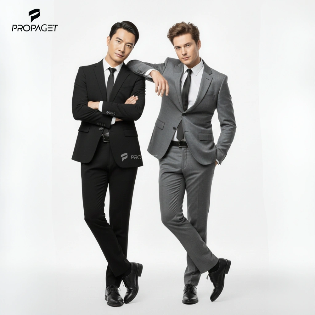 Propaget - Setelan Jas Pria 2in1 Jas Dan Celana