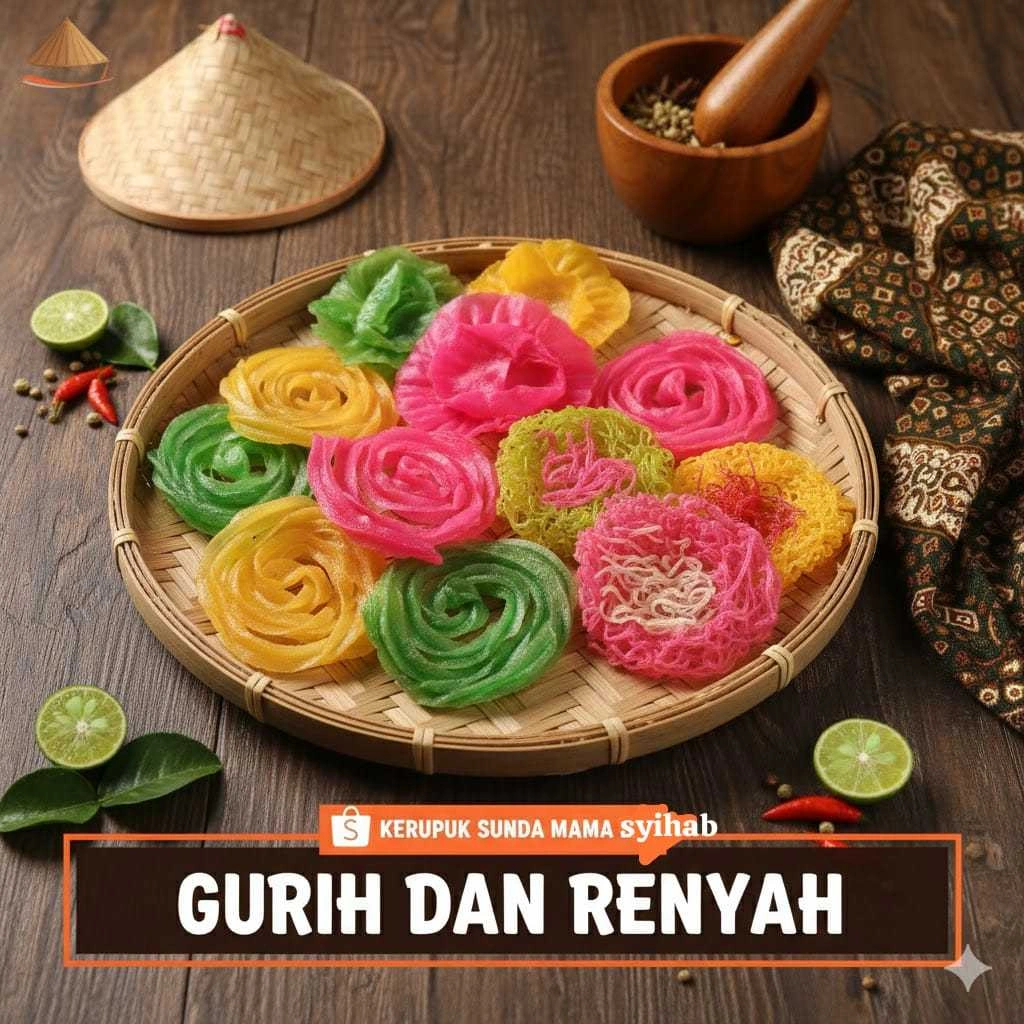 Rengginang/Kutumayang Singkong Dapros Opak Singkong/ Emping Mentahan Khas Asli Cianjur