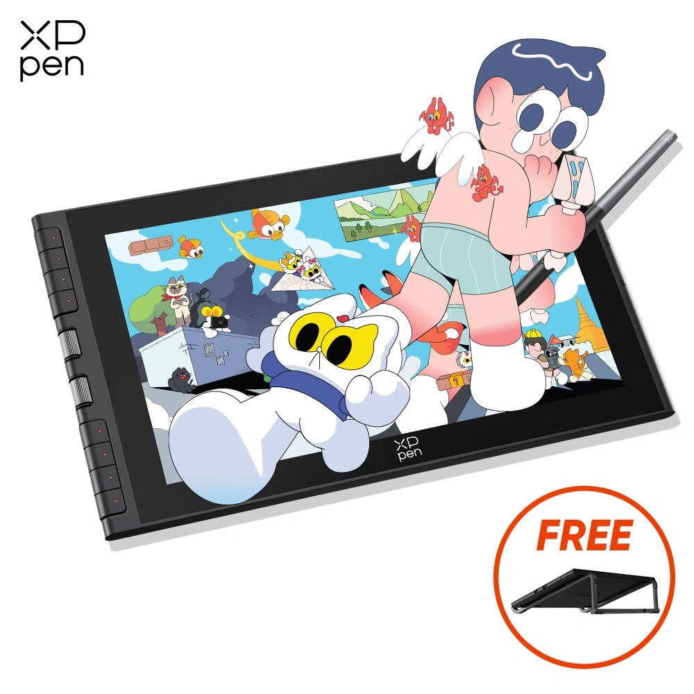 XPPen Artist 12 3rd Pen Display Drawing Monitor With Micro X-Dial & X4 16k Levels Pen