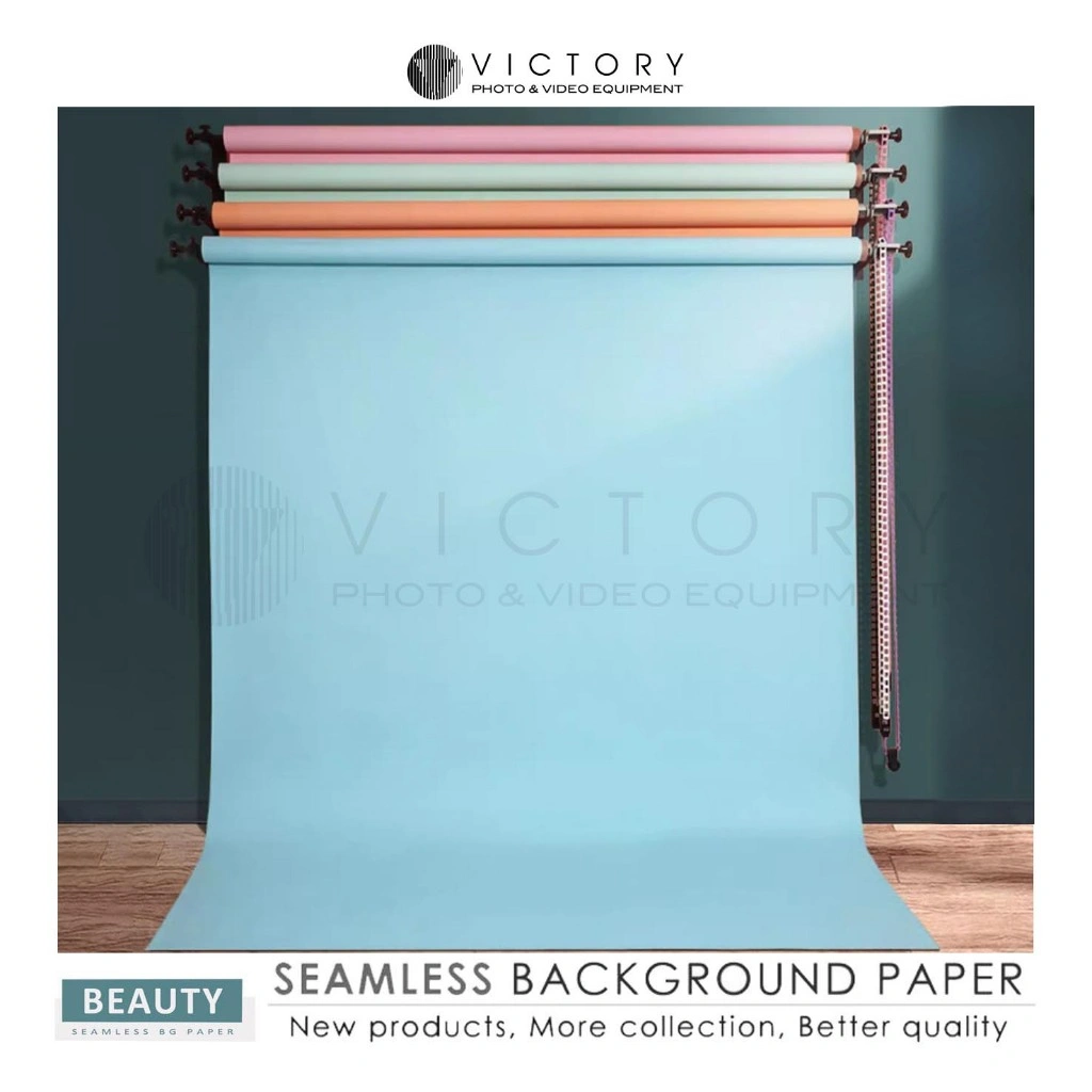 BEAUTY  Background Foto paper/ Kertas  Ukuran 2,7m x 10m, Backdrop Foto warna Polos