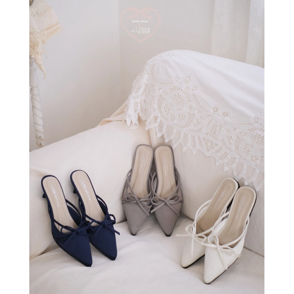 SERA Heels Made by ENHA x Dianty Annisa (Sepatu Korea-Heels Korea)
