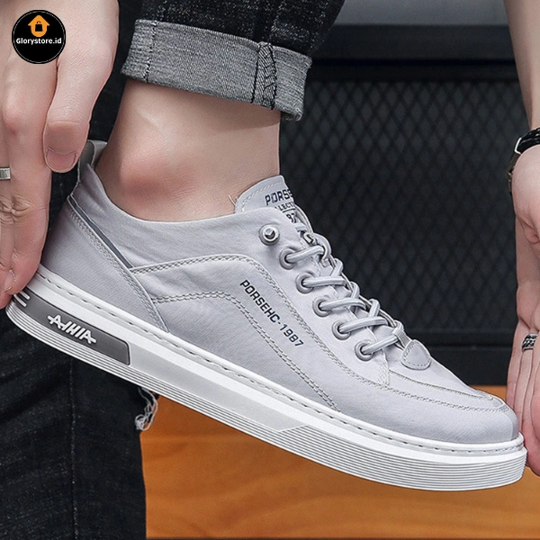 Glorystore Sepatu Pria K16 Sepatu Kanvas Hangout Casual Sneakers Import Premium Sepatu Import COD