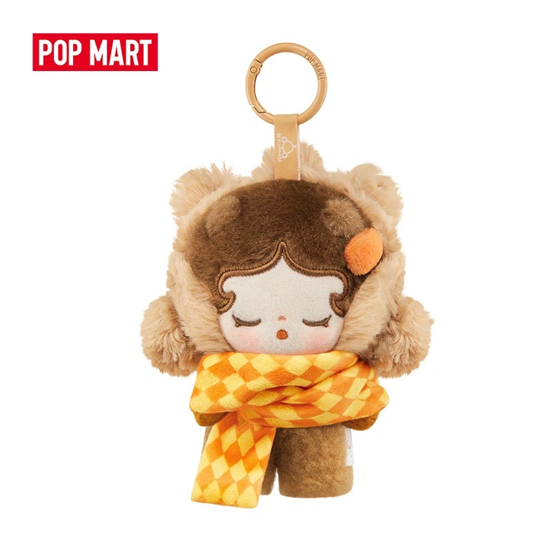 POP MART POP BEAN Fluffy & Cozy Series - Plush Pendant Blind Box Action Figure Labubu Dimoo Molly Crybaby Skullpanda Twinkle Twinkle Birthday Gift