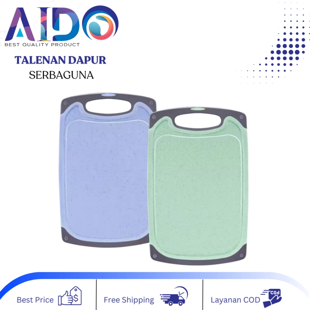 Talenan Potong Daging Buah Sayur Premium Food Grade premium talenan jerami chopping board