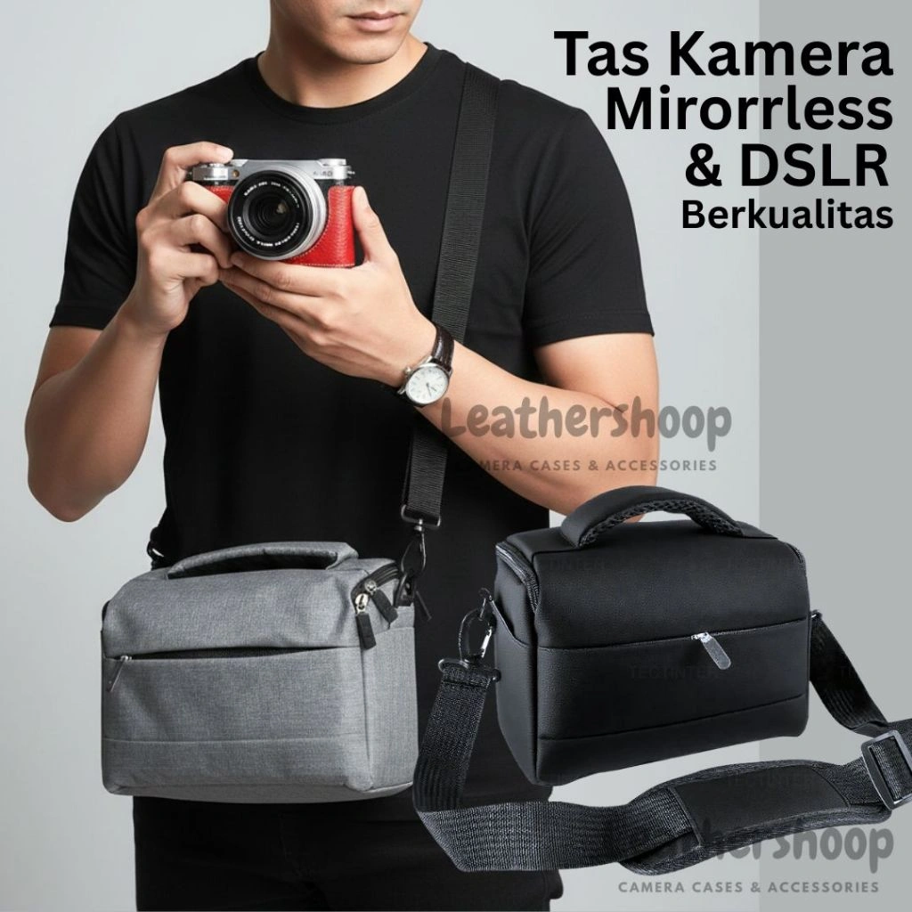 Tas Kamera DSLR Mirorrless Canon Fujifilm Sony Nikon Berkualitas