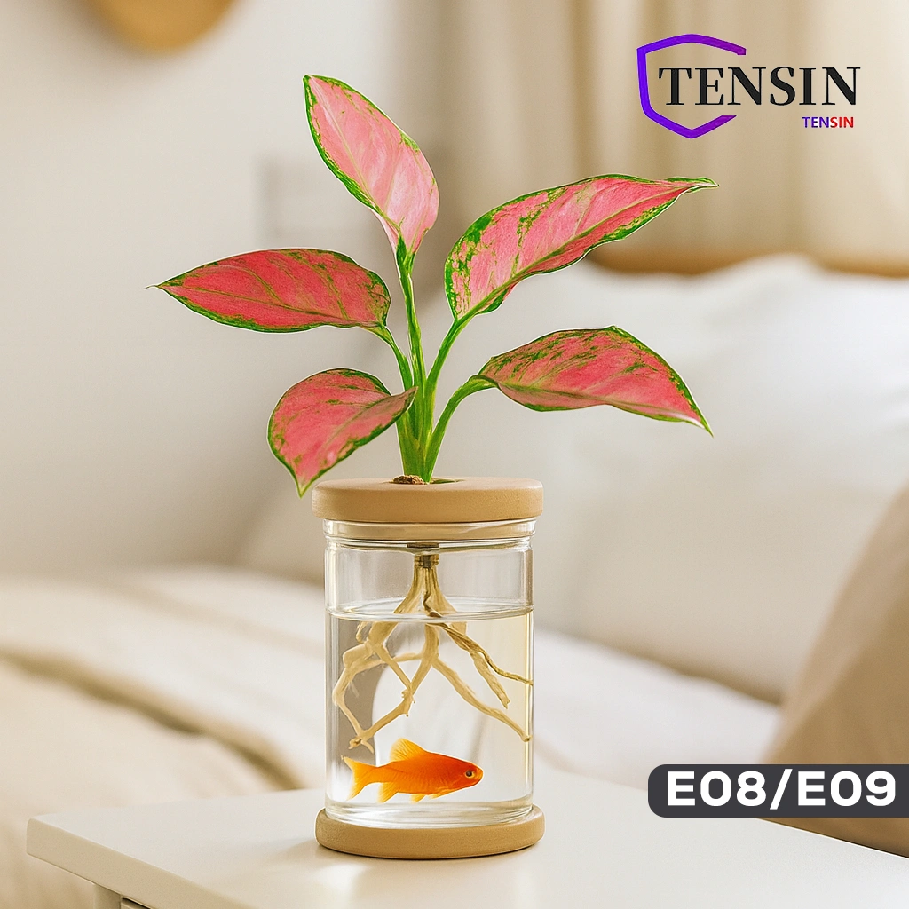 TENSIN Self Watering Pot E08/E09/ Pot Tanaman Bunga Otomatis