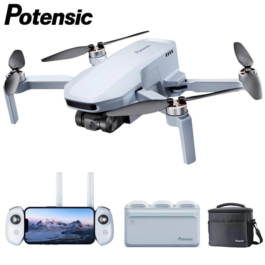 Potensic Atom SE Fly More - Camera Drone | 29-Min Max Flight Time | 4.0K/30fps Video | 4KM Distance