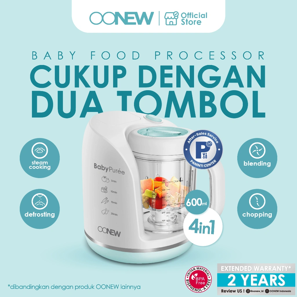 BabyPuree by OONEW Petite Series - Green Honeydew