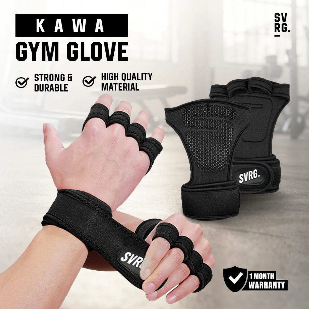 SVRG Gym Gloves | Sarung Tangan Fitness | Sarung Tangan Gym | Sarung Tangan Olahraga | Weight Lifting Gl
