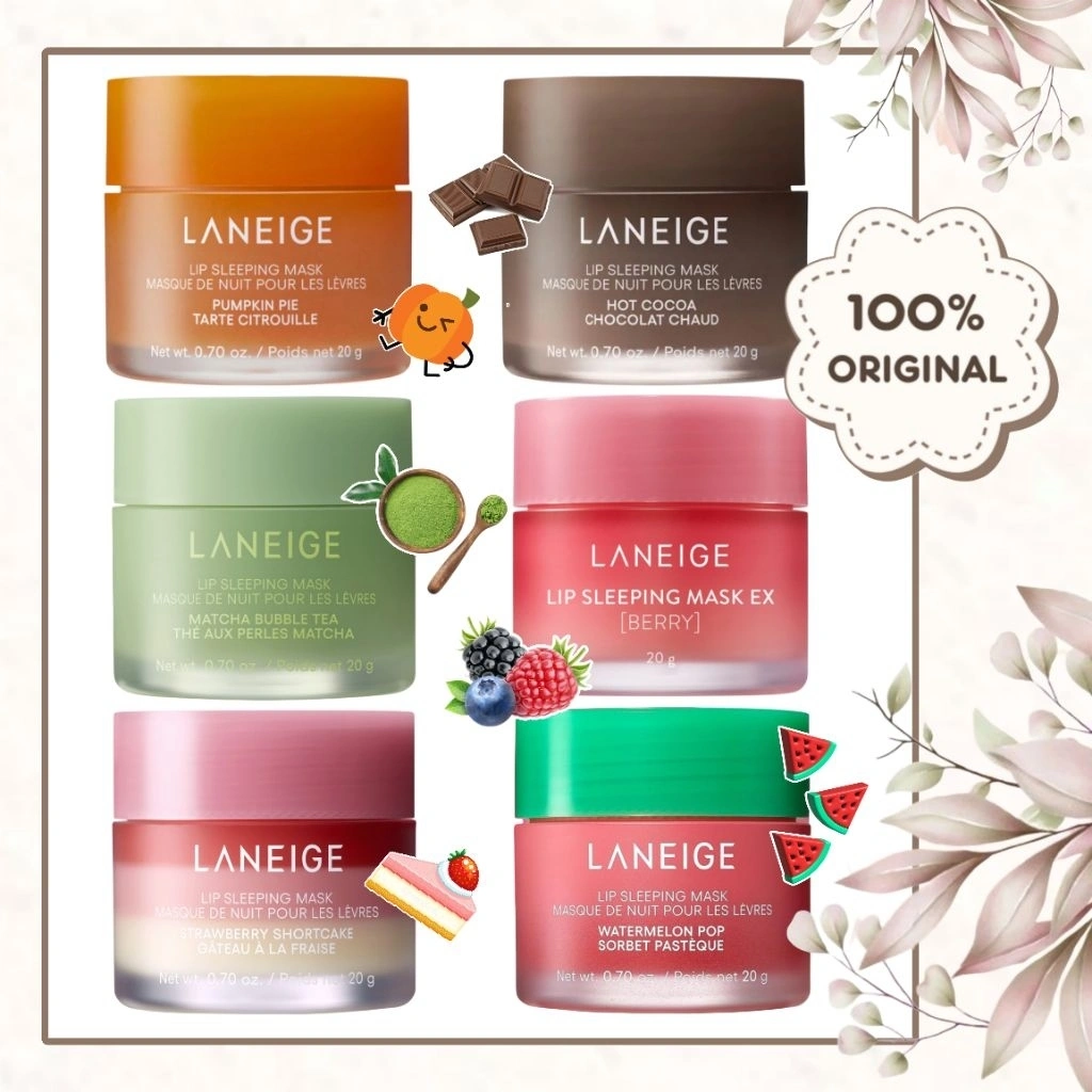 LANEIGE Lip Sleeping Mask - 20gr Lip Treatment Masker Bibir