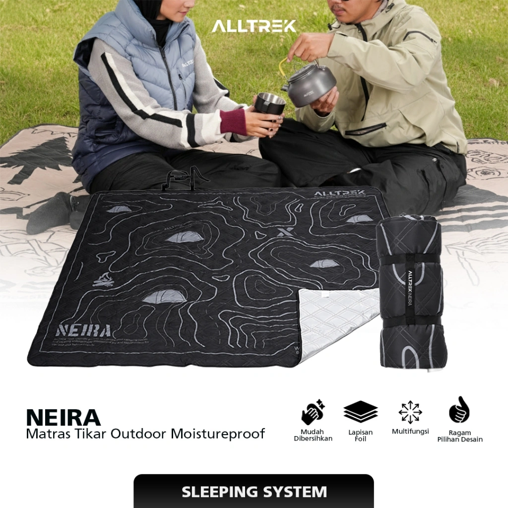 ALLTREK Matras Tikar NEIRA 2x2M Moistureproof Outdoor Mattress