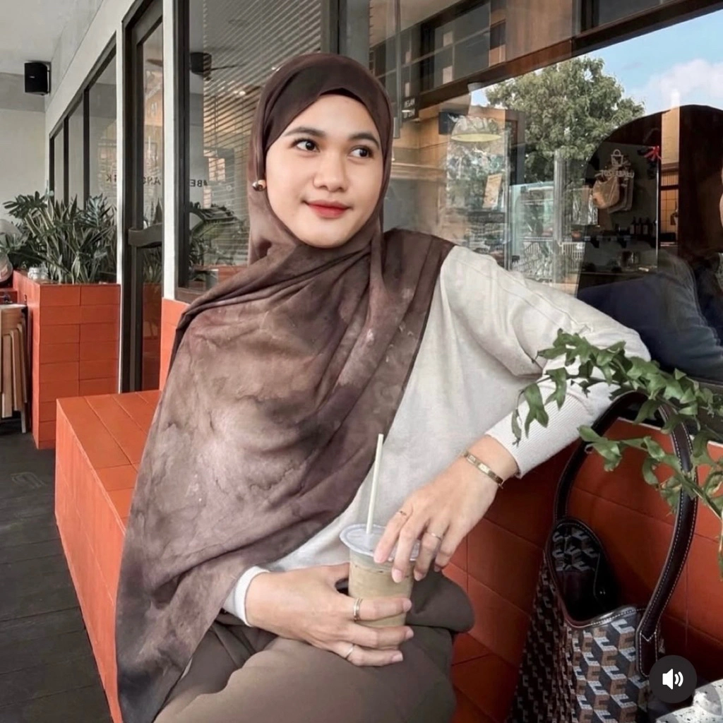 KALEA PASMINA VOAL PRINTING by GADISMODIS bukan viscose // Hijab Raya 2026 // Pasmina Voal Motif