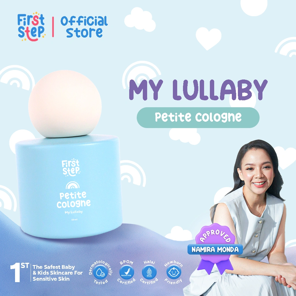 FIRST STEP - Petite Cologne My Lullaby 50ml - Parfum Bayi & Anak