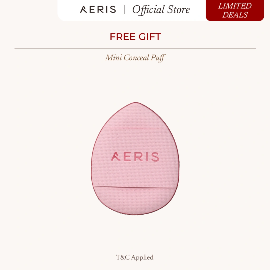 [GIFT WITH PURCHASE] Aeris Beauté Special Gift Mini Conceal Puff 1pcs