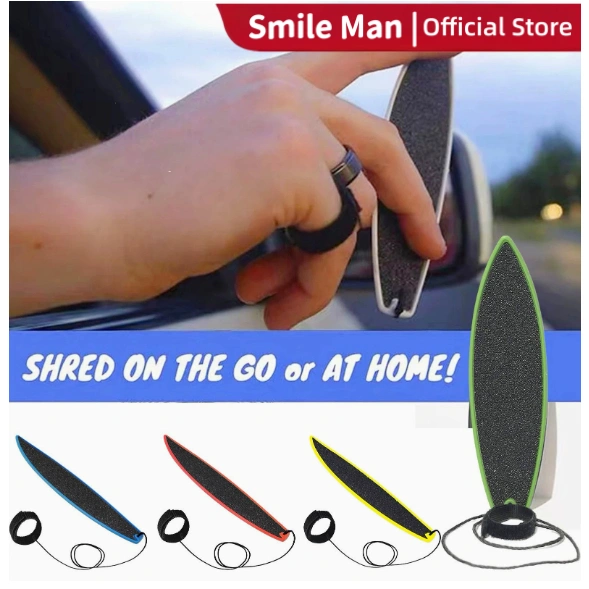 Finger Surfing Board Plastik Finger Surf board Papan Selancar Jari Mini Finger Surfboard Wind Surfing Toys Surf Deck Board/Menyenangkan