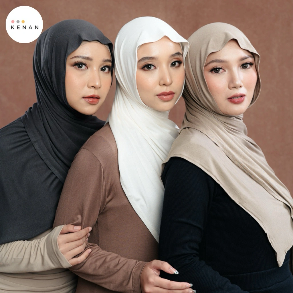 KENAN - Pashmina Airflow Rayon basic scarf Cooltech