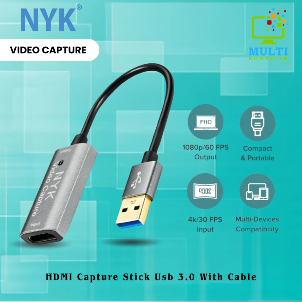 Video Capture Card HDMI to USB 3.0 Full HD 1080P 4K Hdmi Capture Cable