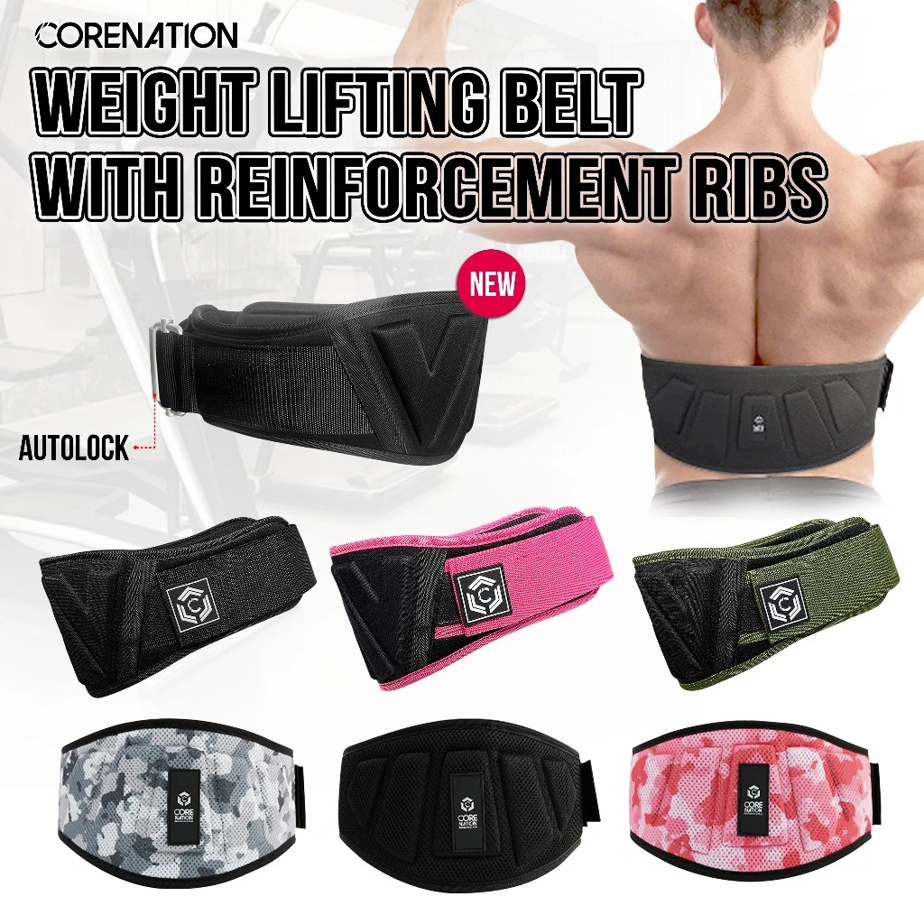 CoreNation Powerbelt Sabuk Gym Fitness Belt Safety Gym Fitness | Waist Support Belt