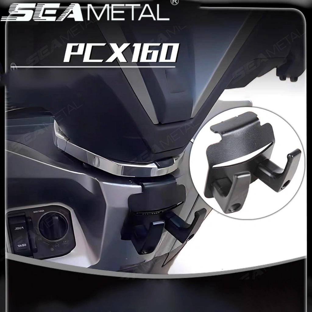 Gantungan Motor PCX160 PCX150 Gantungan Helm Tas Barang CNC Bahan Aluminium Kuat SEAMETAL