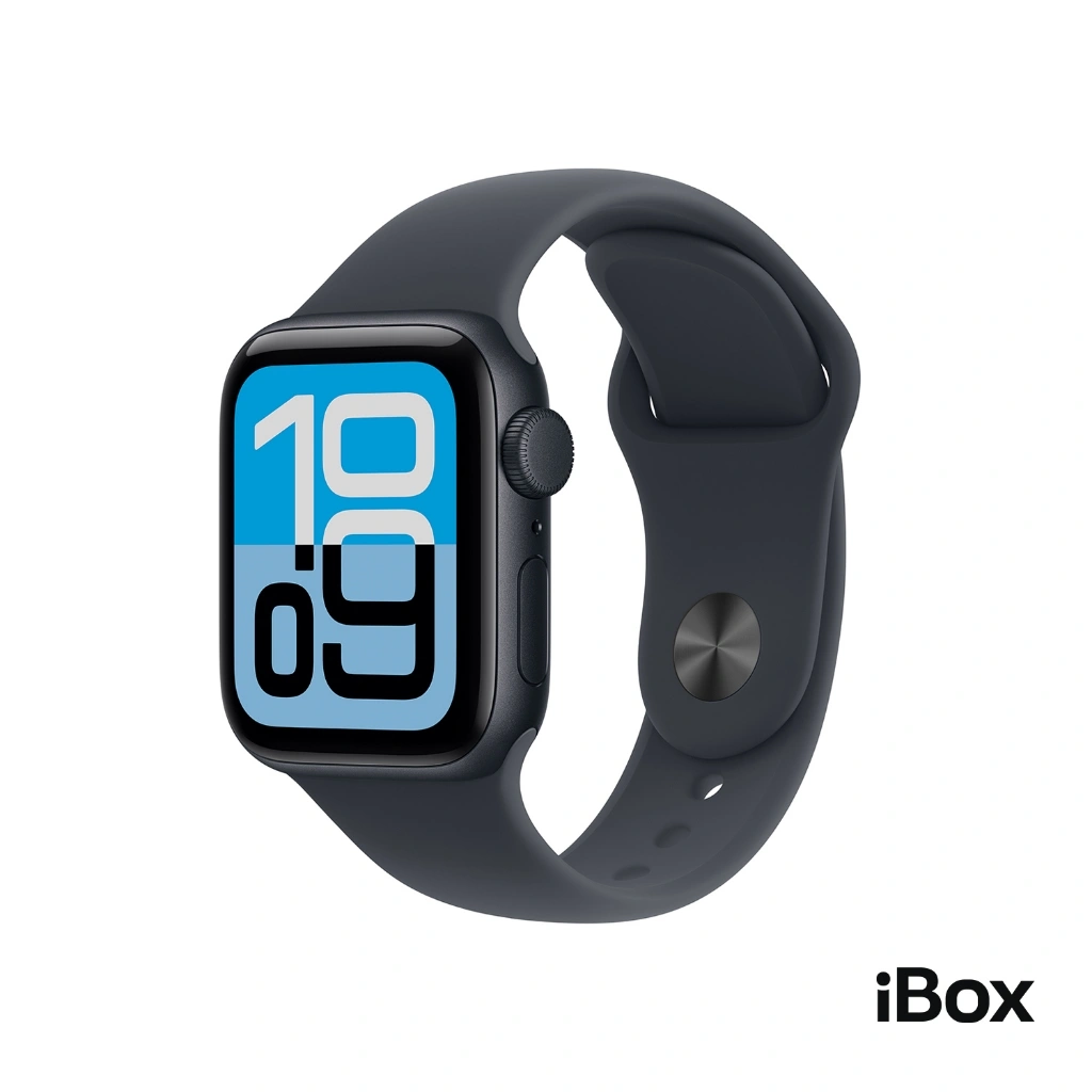 Apple Watch SE 3 GPS, Midnight Aluminium Case with Midnight Sport Band