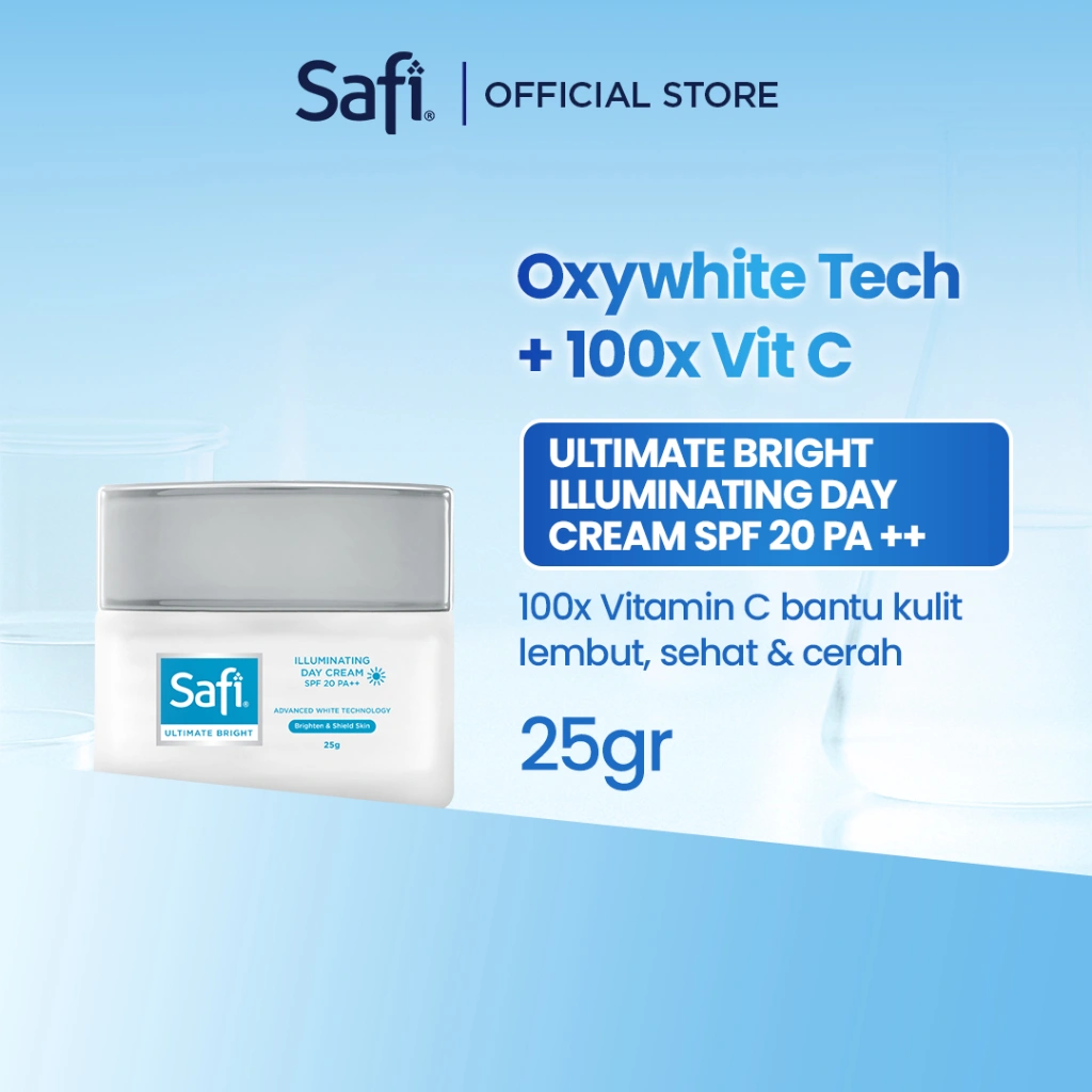 Safi Ultimate Bright Brightening Illuminating Day Cream SPF15PA++ 25gr - Day Cream